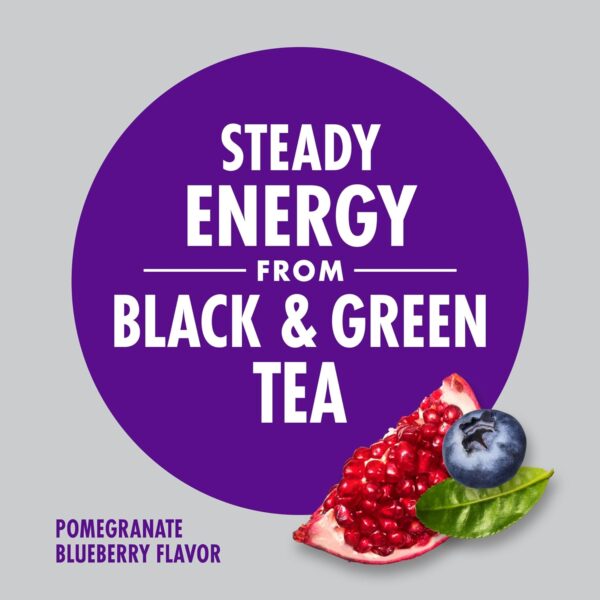 V8 +ENERGY Pomegranate Blueberry Energy Drink, Made With Real Vegetable And Fruit Juices, 8 Fl.Ounce Can (Case of 24) - Image 4