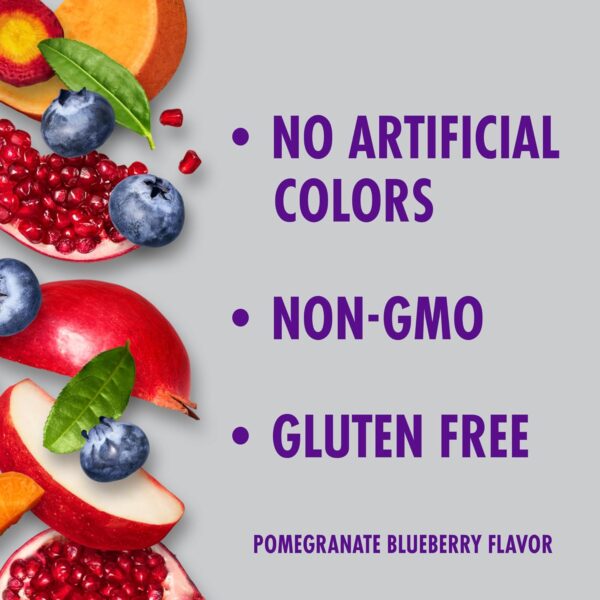V8 +ENERGY Pomegranate Blueberry Energy Drink, Made With Real Vegetable And Fruit Juices, 8 Fl.Ounce Can (Case of 24) - Image 6