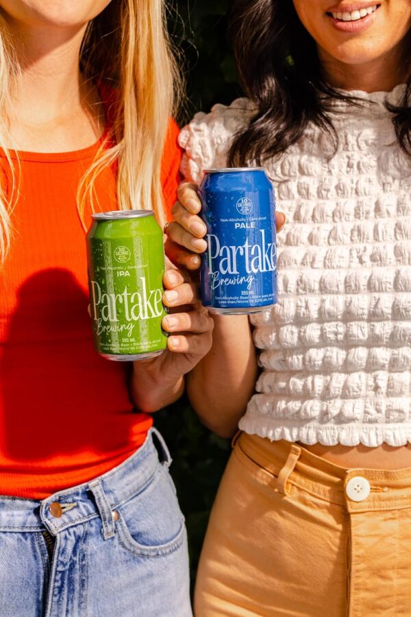 Partake Brewing Non Alcoholic Craft Brew, IPA & Pale Ale Variety 12 Pack - One 6 Pack of Each, 12 Ounce Cans, Low Calorie, Low Carb NA Brew, All Natural Ingredients - Image 7