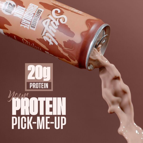 Caffeinated Chocolate Milk - 20g Protein, 60mg Caffeine, Sugar Free, Lactose Free Milk Protein Drink - 12 Count (11 Fl Oz) - Image 5