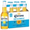Corona Non-Alcoholic Malt Beverage Mexican Import Brew, 6 pk, 12 fl oz Bottles, less than 0.5% ABV
