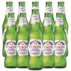 Peroni Nastro Azzurro 10 Pack 0.0 NA Beer Non-Alcoholic Lager Brew 11.2oz Bottles - Authentic Italian Taste Without Alcohol - Refreshing Zero Alcohol Beer 0g Fat, 18.5g Carbs
