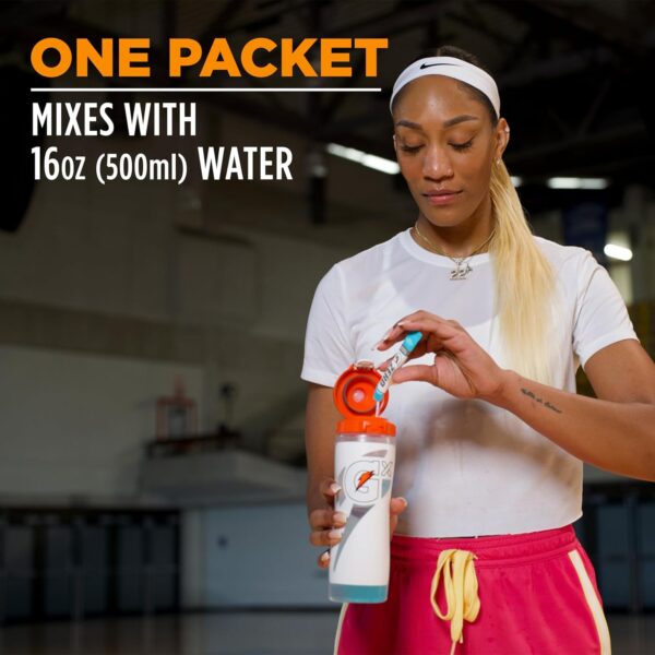 Gatorade G Zero Powder, Glacier Cherry Variety Pack, 0.10oz Individual Packets - 10 Count (Pack of 5) - Image 5