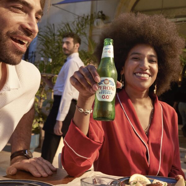 Peroni Nastro Azzurro 10 Pack 0.0 NA Beer Non-Alcoholic Lager Brew 11.2oz Bottles - Authentic Italian Taste Without Alcohol - Refreshing Zero Alcohol Beer 0g Fat, 18.5g Carbs - Image 6