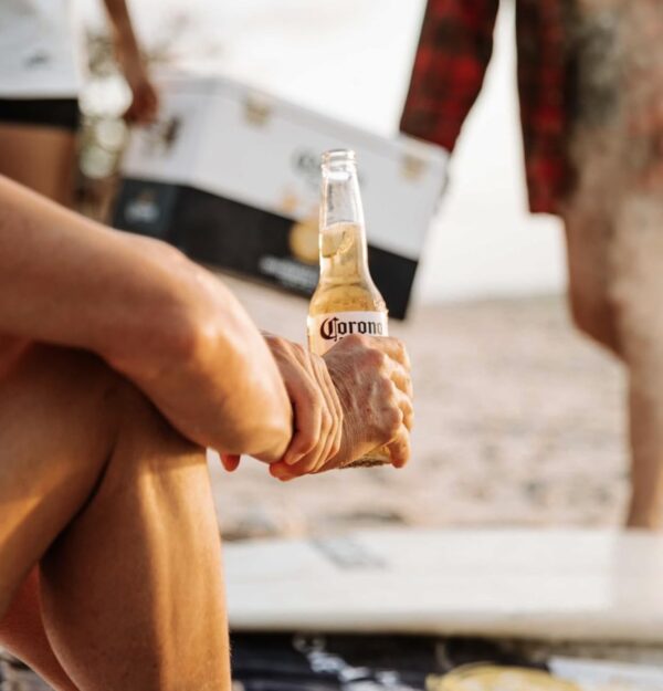 Corona Non-Alcoholic Malt Beverage 24 Pack - 12oz Bottle Mexican Import Brew, Low Carb (17.5g), Low Calorie (60) - Refreshing N/A Beer for Any Occasion - Image 6