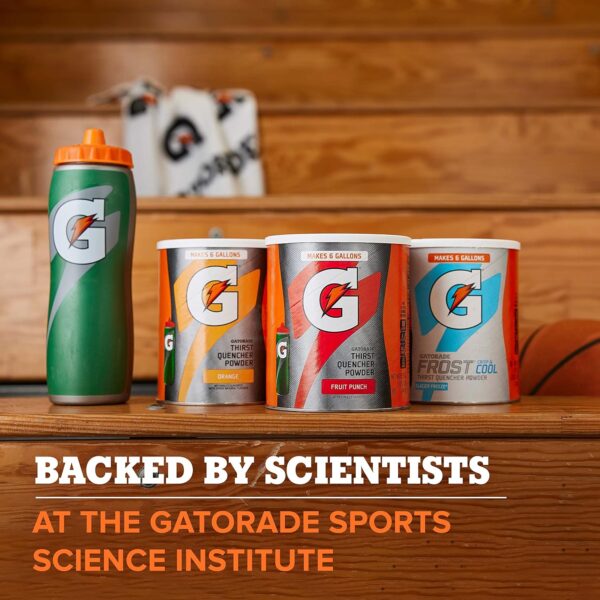 Gatorade Thirst Quencher Powder, Glacier Cherry, 76.5 oz Canister - Image 6
