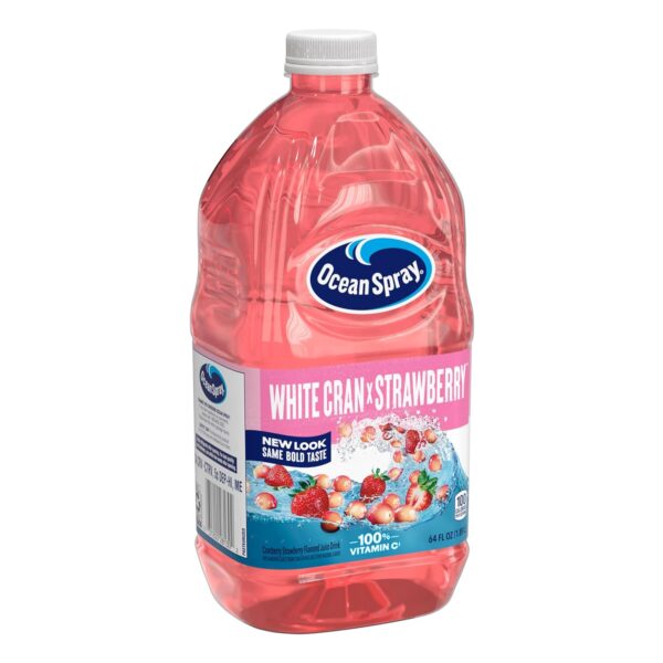 Ocean Spray® White Cran-Strawberry Juice Drink, 64 Fl Oz Bottle (Pack of 1) - Image 3