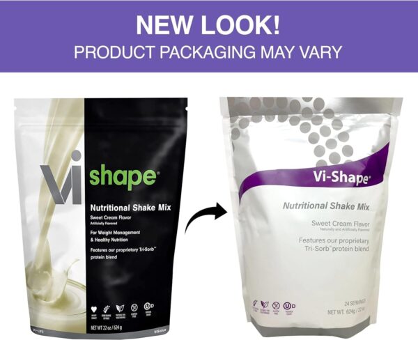 Vi Shape Original Nutritional Shake Mix Sweet Cream Flavor | 22oz (1 Bag, 24 Servings) - Image 6