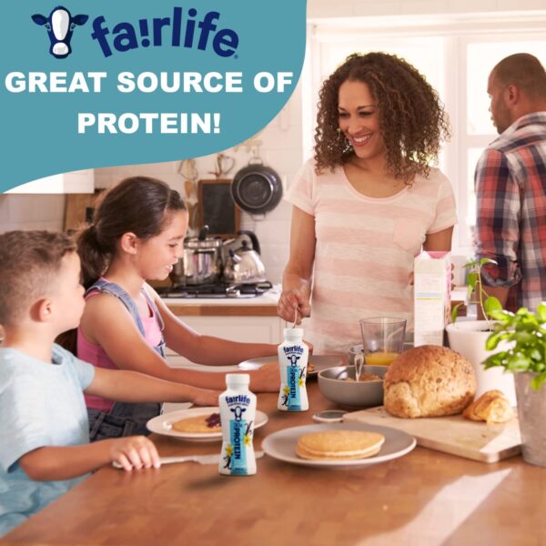 Fairlife Nutrition Protein Shakes - Pack of 12 | 30g Protein, Low Sugar, Lactose-Free | Delicious Vanilla, Chocolate, Salted Caramel, and Strawberry Flavors 11.5 fl., oz. (In KozyHome Packaging) (Vanilla) - Image 5