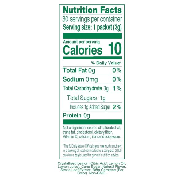 True Lemon Raspberry Lemonade Water Enhancer Drink Mix (30 Packets), Low Calorie Drink Mix Packets for Water,Powdered Drink Mixes & Flavorings,Individual Drink Packets,Water Flavor Packets with Stevia - Image 4