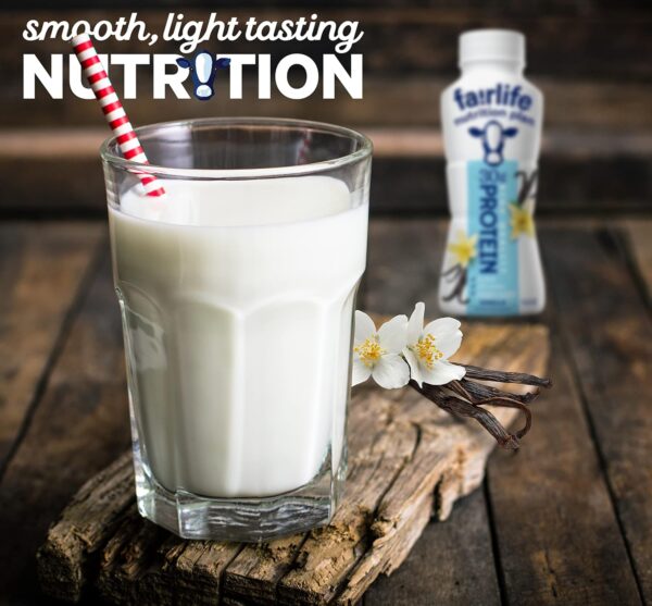 Fairlife Nutrition Protein Shakes - Pack of 12 | 30g Protein, Low Sugar, Lactose-Free | Delicious Vanilla, Chocolate, Salted Caramel, and Strawberry Flavors 11.5 fl., oz. (In KozyHome Packaging) (Vanilla) - Image 4