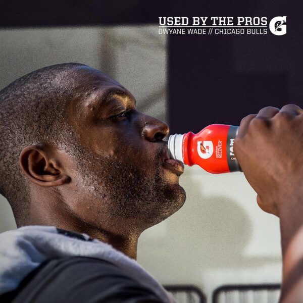 Gatorade Recover Protein Shake, Chocolate, 20g Protein, 11.6 fl oz Plastic Bottle, Pack of 12 - Image 3