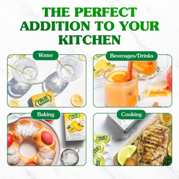 True Lemon Water Enhancer Packets - Sugar-Free, 0 Calorie Drink Mix with Real Lemon Flavor (Bulk Pack of 500)