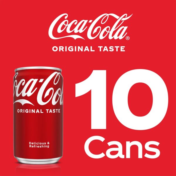Coke Mini-Can 7.5oz, 10 pack - Image 7