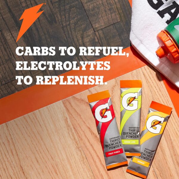 Gatorade Thirst Quencher Powder Sticks, 3 Flavor Variety Pack, (30 Pack) - Image 4