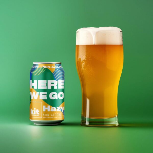 Kit NA Brewing | Non-Alcoholic | Here We Go | 6-Pack of Hazy | 12 oz cans - Image 4