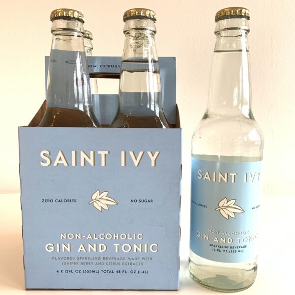Saint Ivy Non Alcoholic Virgin Gin and Tonic - Sugar-Free, Zero Alcohol, Refreshing Alternative | 24 PACK - Image 4
