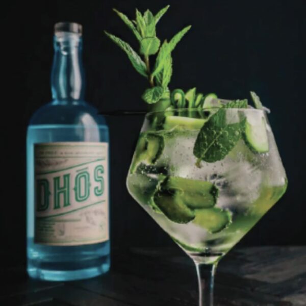 Dhos Handcrafted Non-Alcoholic Gin - Keto-Friendly, Zero Sugar, Zero Calories, Zero Proof - 750 ML - Perfect for Mocktails - Made in USA - Image 4
