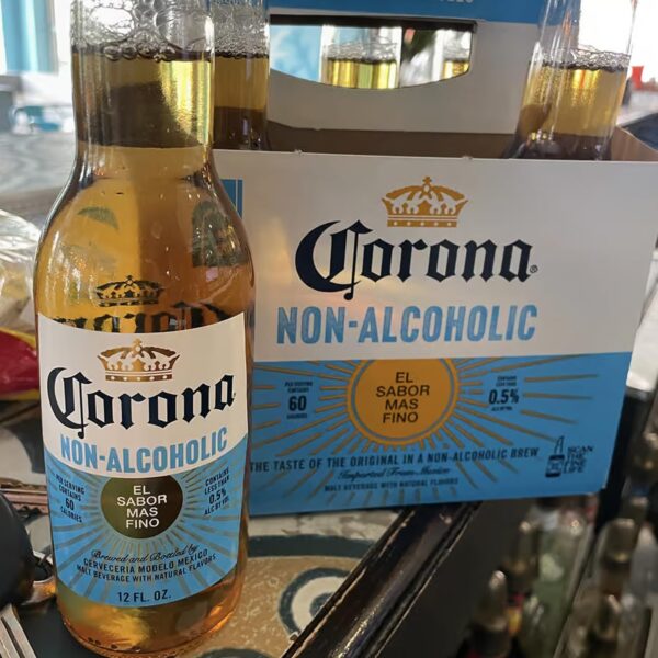 Corona Non-Alcoholic Malt Beverage 24 Pack - 12oz Bottle Mexican Import Brew, Low Carb (17.5g), Low Calorie (60) - Refreshing N/A Beer for Any Occasion - Image 5